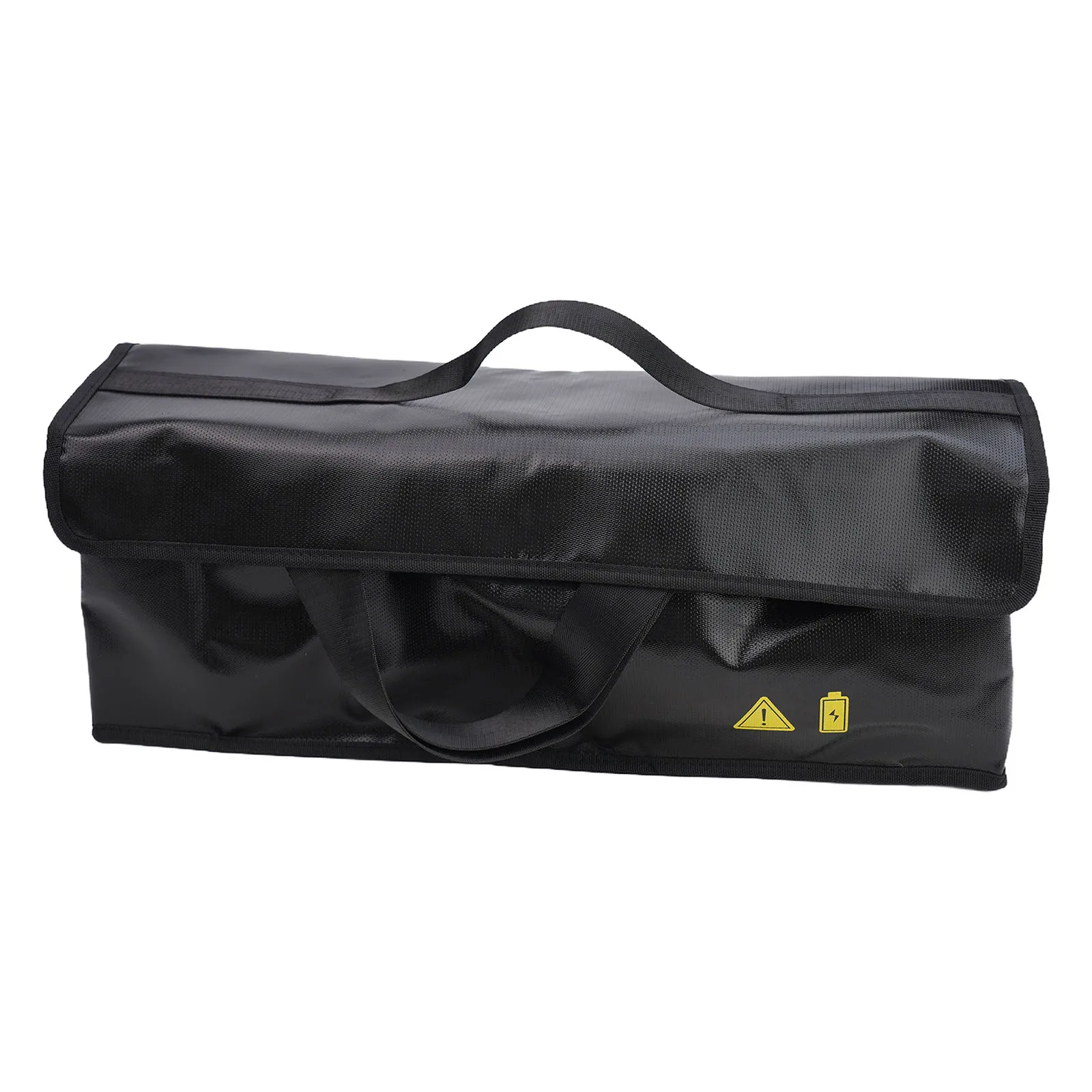 Fire Resistant Bag Battery Storage Bag For Safe Transport 41x12x13CM Silicone Fiberglass Cloth Hand-held Reinforcement