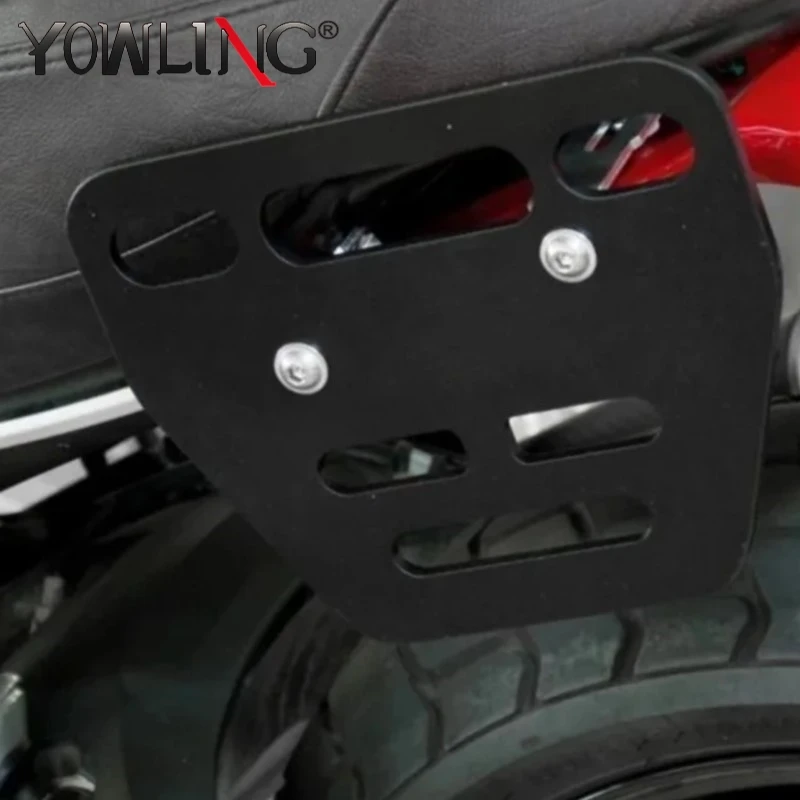 For Ducati Scrambler 620 800 Classic Desert Sled Icon Sixty2 Motorcycle Side Luggage Rack Support Saddle Bags Mounting Brackets