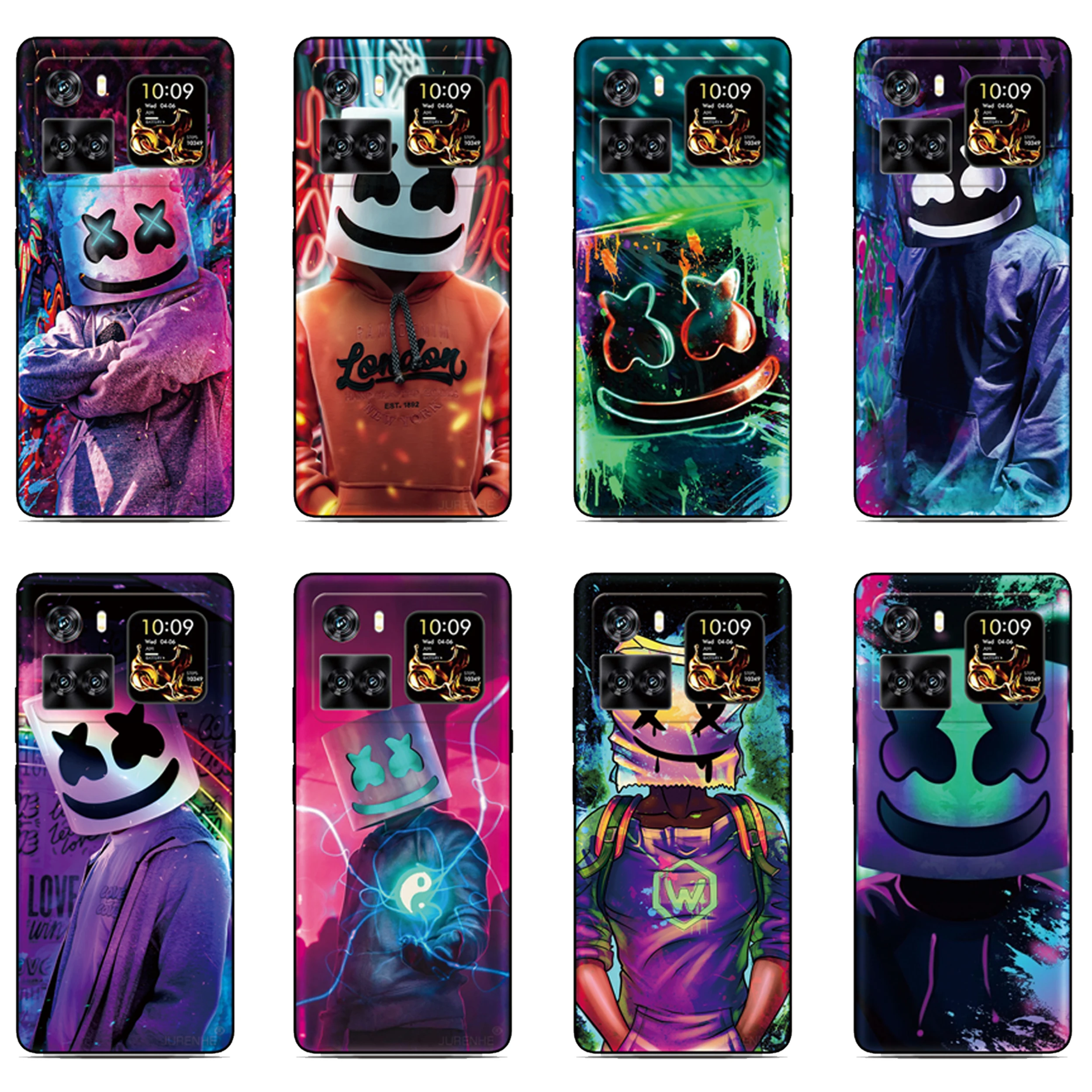 

Marshmallow Dj Phone Case For Cubot X100 Shockproof Soft TPU Back Skin Cover CubotX100 Personalised Customized Photo Silicone