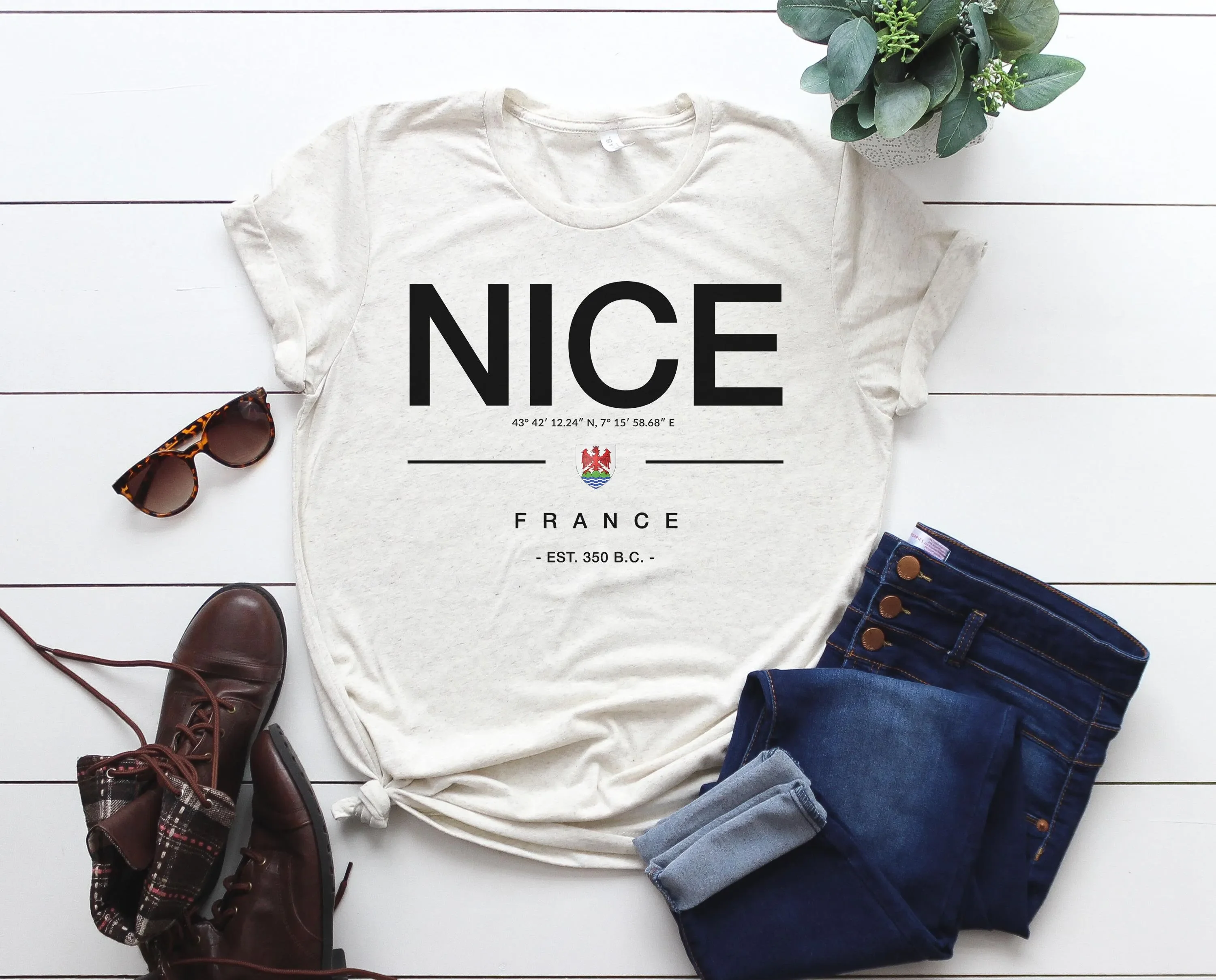 Nice T Shirt France Souvenir gift fan Travel To For Lover