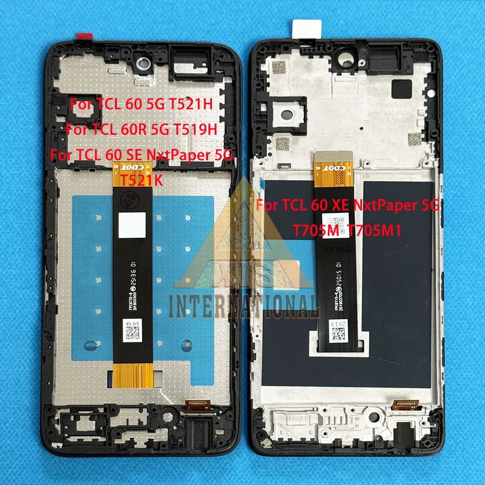 Tested IPS For TCL 60 5G / 60R 5G /605/ 60 SE NxtPaper T521K LCD