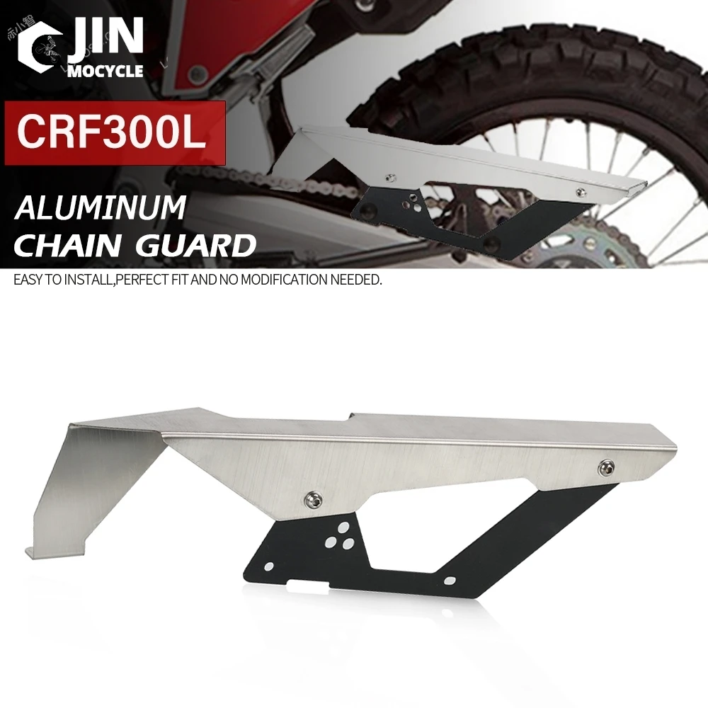 Motorcycle Accessories Chain Guard Cover For Honda CRF300L ABS CRF 300L Rally ABS 2021 2022-2024 CRF300LS 2023 2024 CRF 300 LS