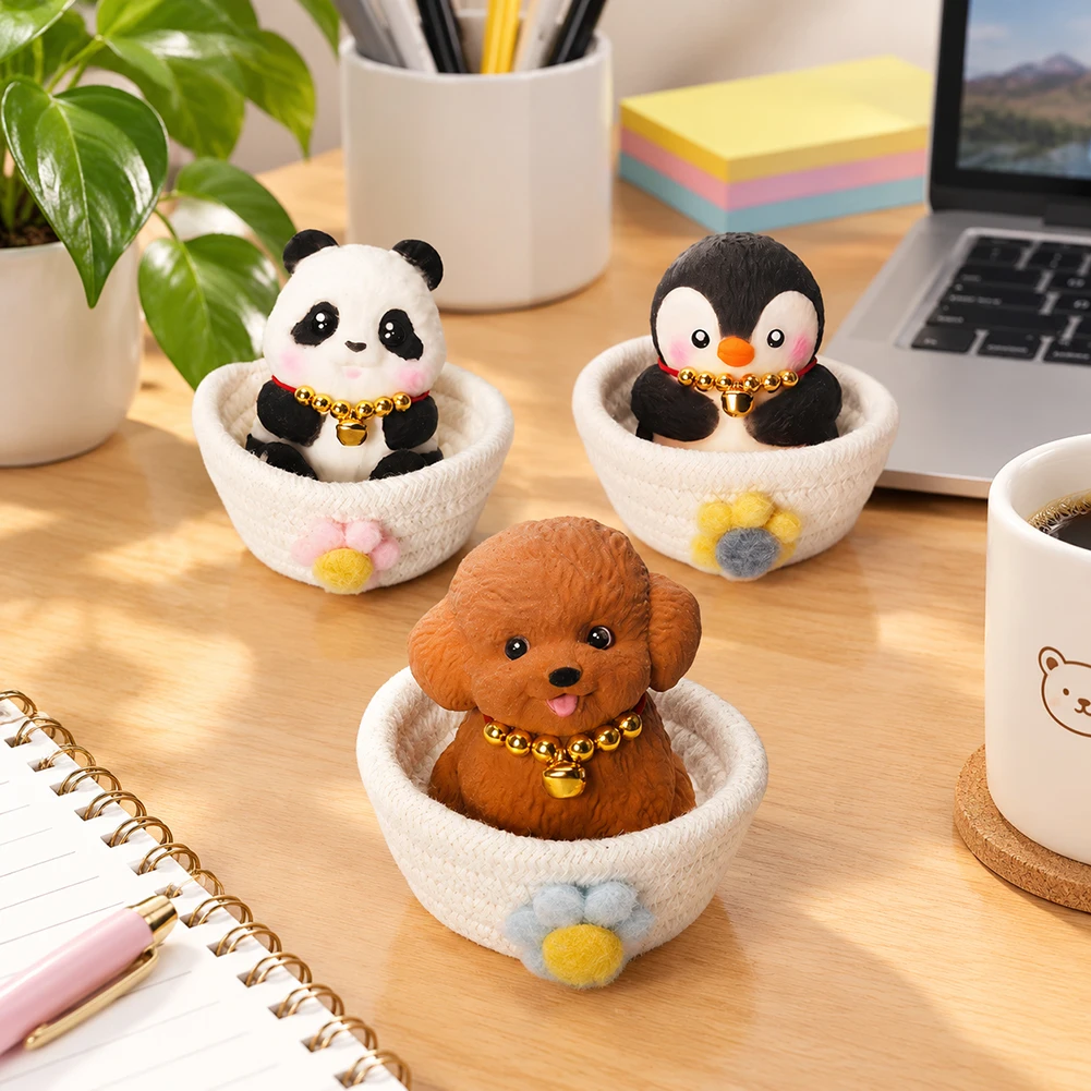 Rabbits Squishies Squeeze Toys,Soft Animal Squeeze Toys,Stress Relief Toys For Anxiety,Perfect For Party Favors,Classroom Prizes