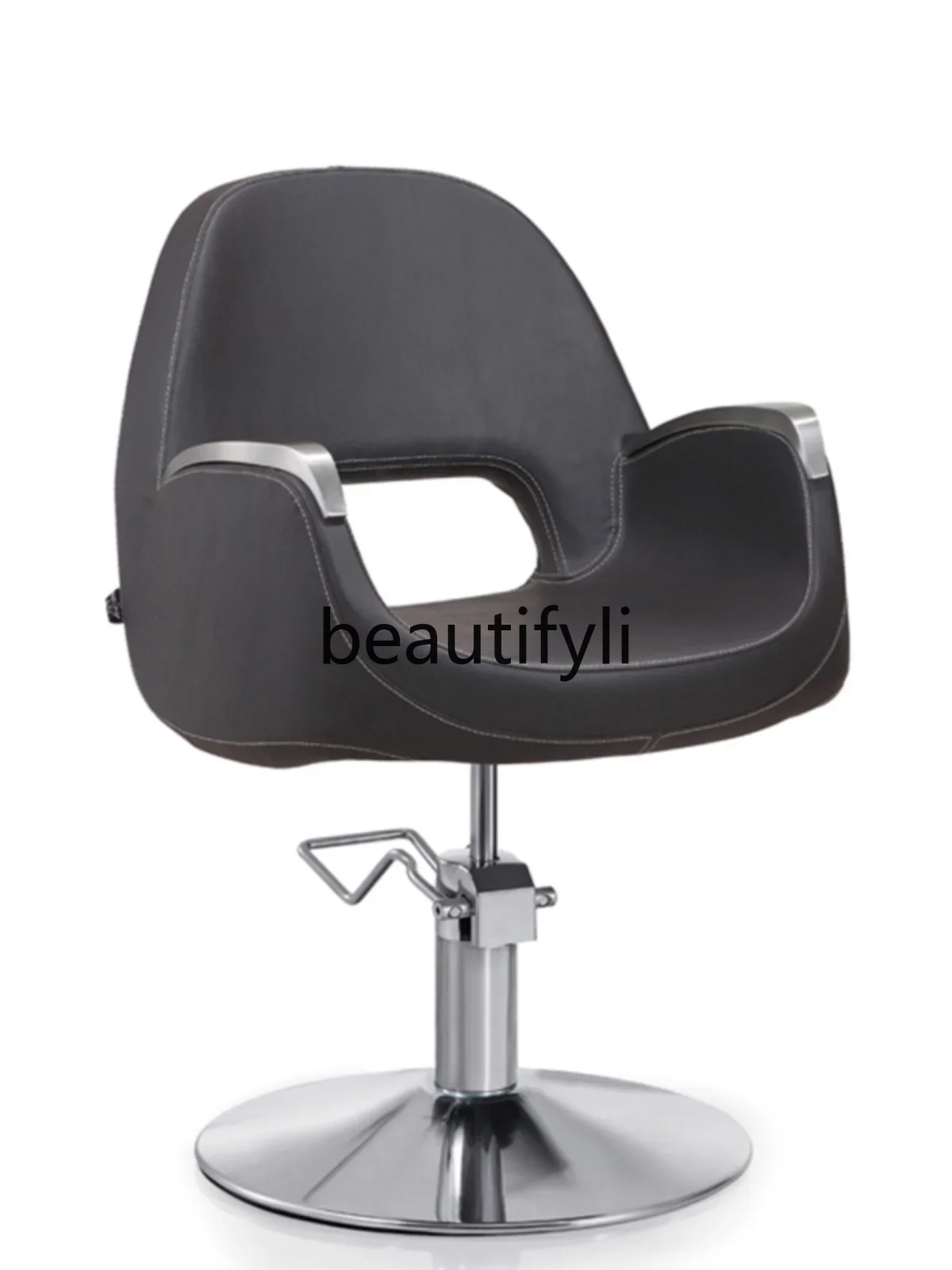 

ss D Hairdressing chair Simple modern barber shop chair Lifting perm, dyeing and cutting hair
