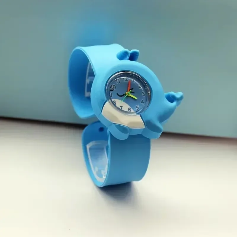 Kinderen kijken meisjes cartoon eenhoorn flitshorloge voor jongens meisjes armband siliconen band kinderen quartz horloges klok Reloj Niño