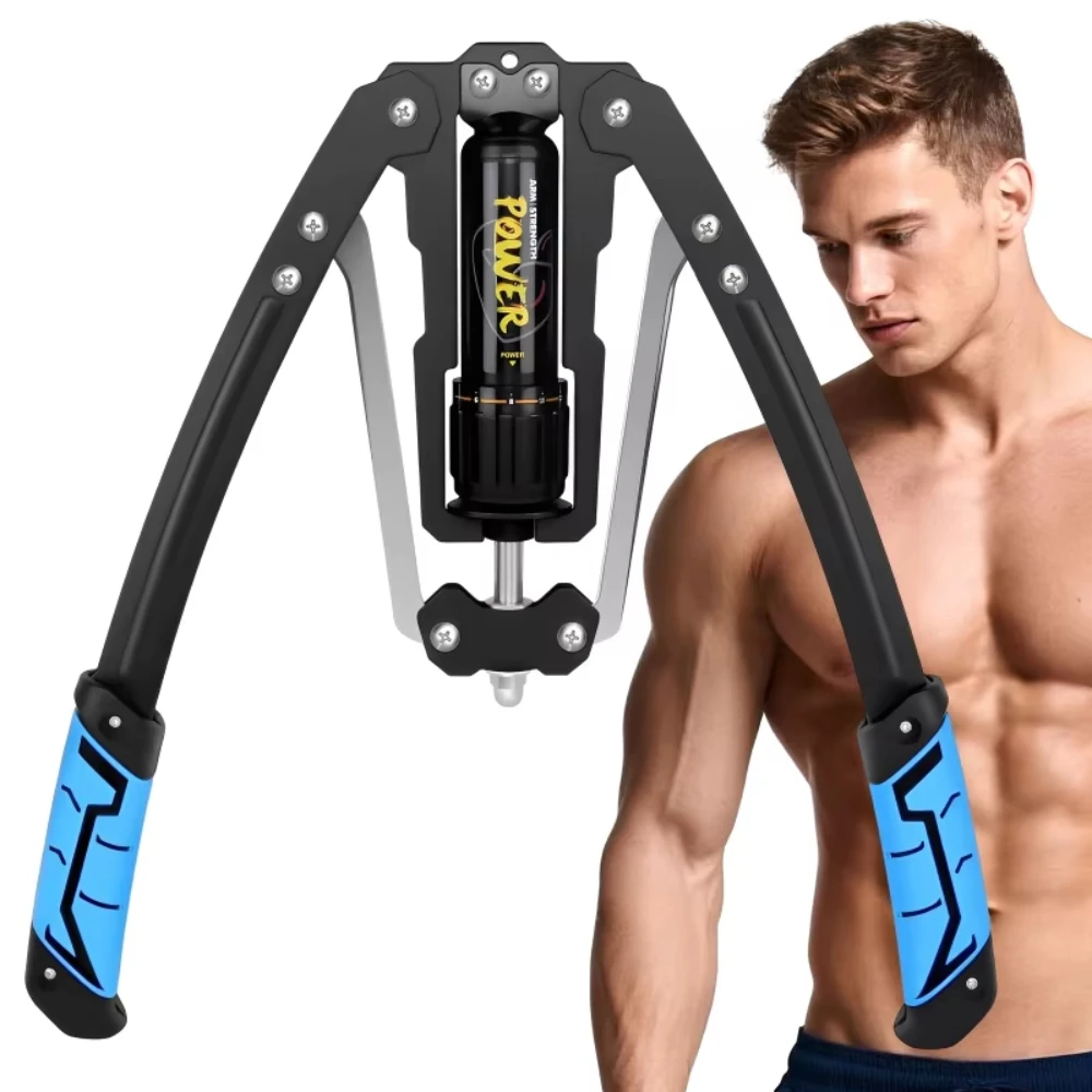 Adjustable 22-440 Pounds Arm Exercisers Hydraulic Power Home Chest Amplifiers Shoulder Muscle Training Fitness Equipment