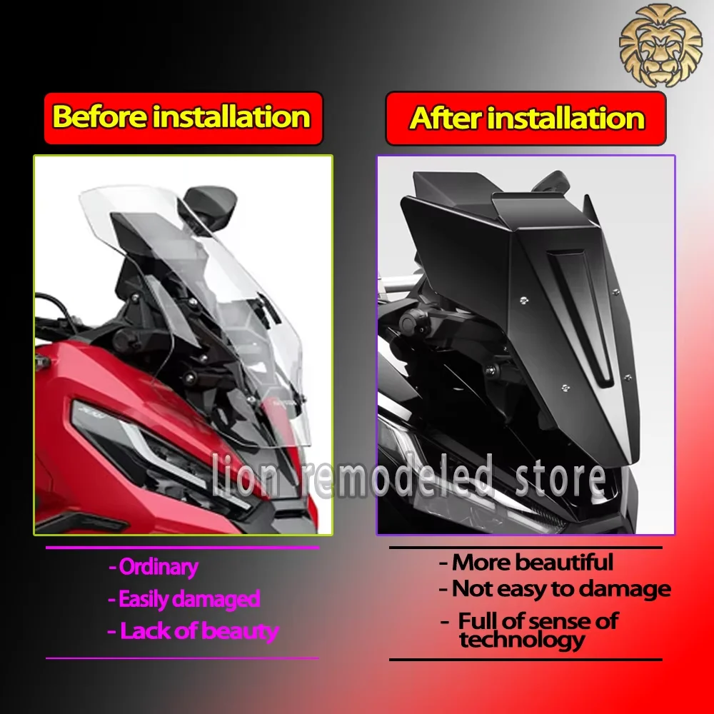 for Honda XADV750 X-ADV 2021 2022 Motorcycle Windscreen Windshield Visor New Accessory Enhanced Riding Experience