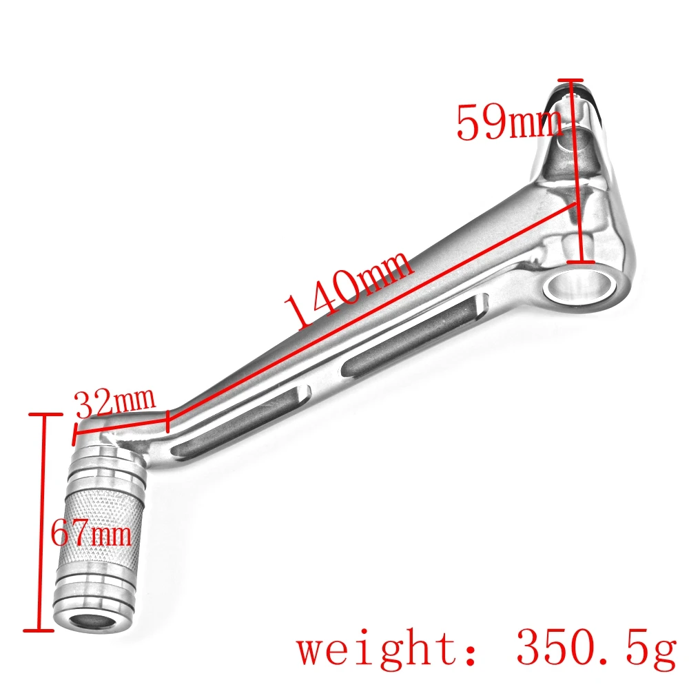 Motocicleta Rear Brake Pedal Lever, Modificação Acessórios para Harley V-Rod Muscle, Night Rod, VRSC Special