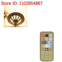  E27 30W 86V‑265V Timer Ceiling Fan with Dimmable LED Light Lamp Remote Control