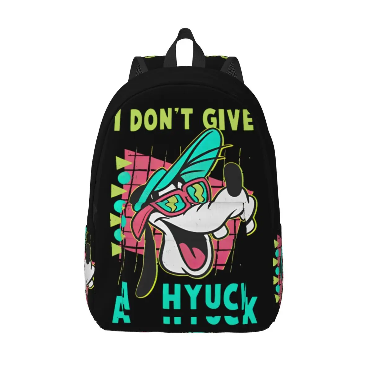 

A Goofy Movie I Don't Give A Hyuck Рюкзак Мужчины Женщины Подростковый Студент Бизнес Рюкзак Мультфильм Ноутбук Компьютер Холст Сумки Спорт