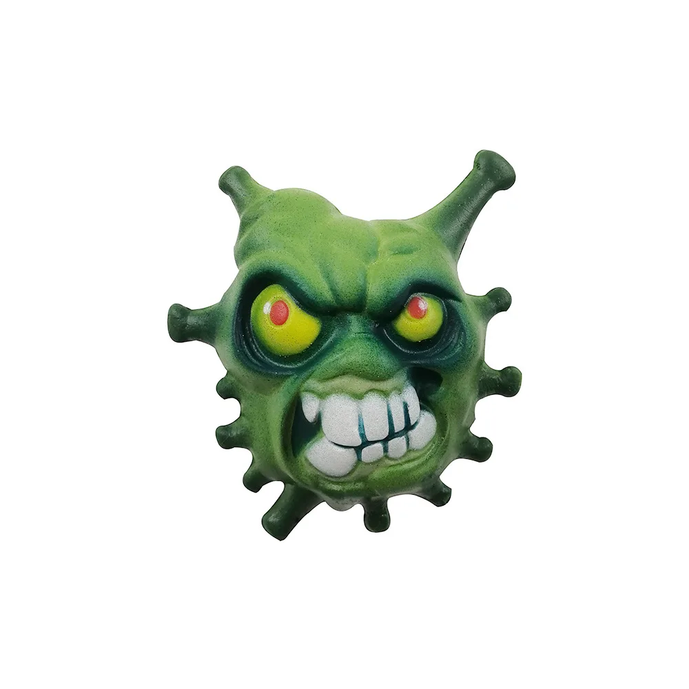 Novelty Weird Horror Scary Simulation Virus Decompression PU Toys Squishy Squeeze Compulsion Slow Rebound Toys