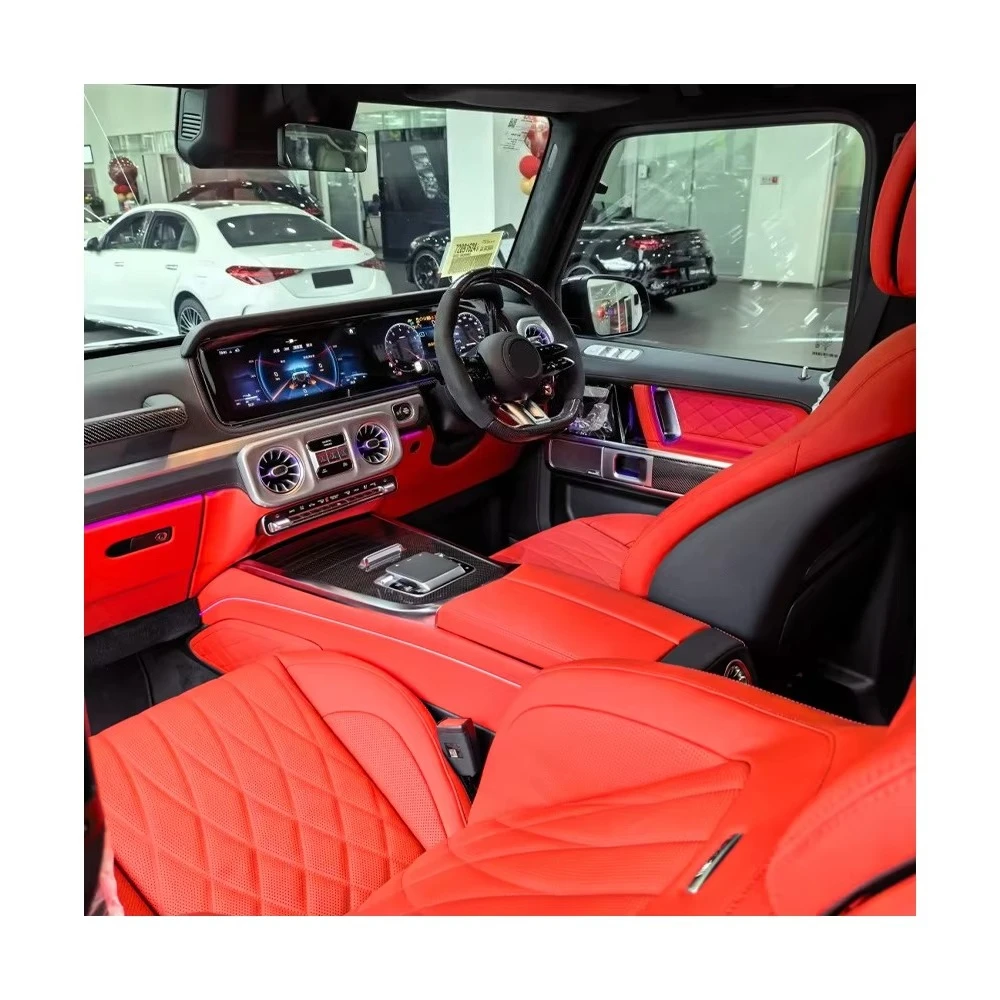 Allspark Full Interior Upgrade Kit for Right-Hand Drive Mercedes G-Class W463 2002-2018 Convert 2025 W465 G63 Luxury Napa