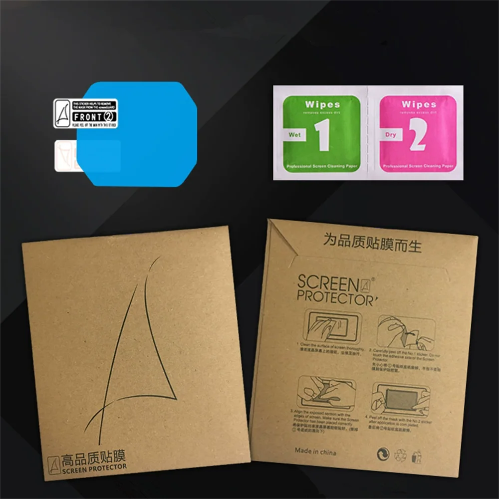 3PCS watch film for GBX-100 / GBD-200 / LQ-142 / W800H-1AV / LA-20WH /  GW-6900 Screen Protector Cover Scratch Resistant High de view 3