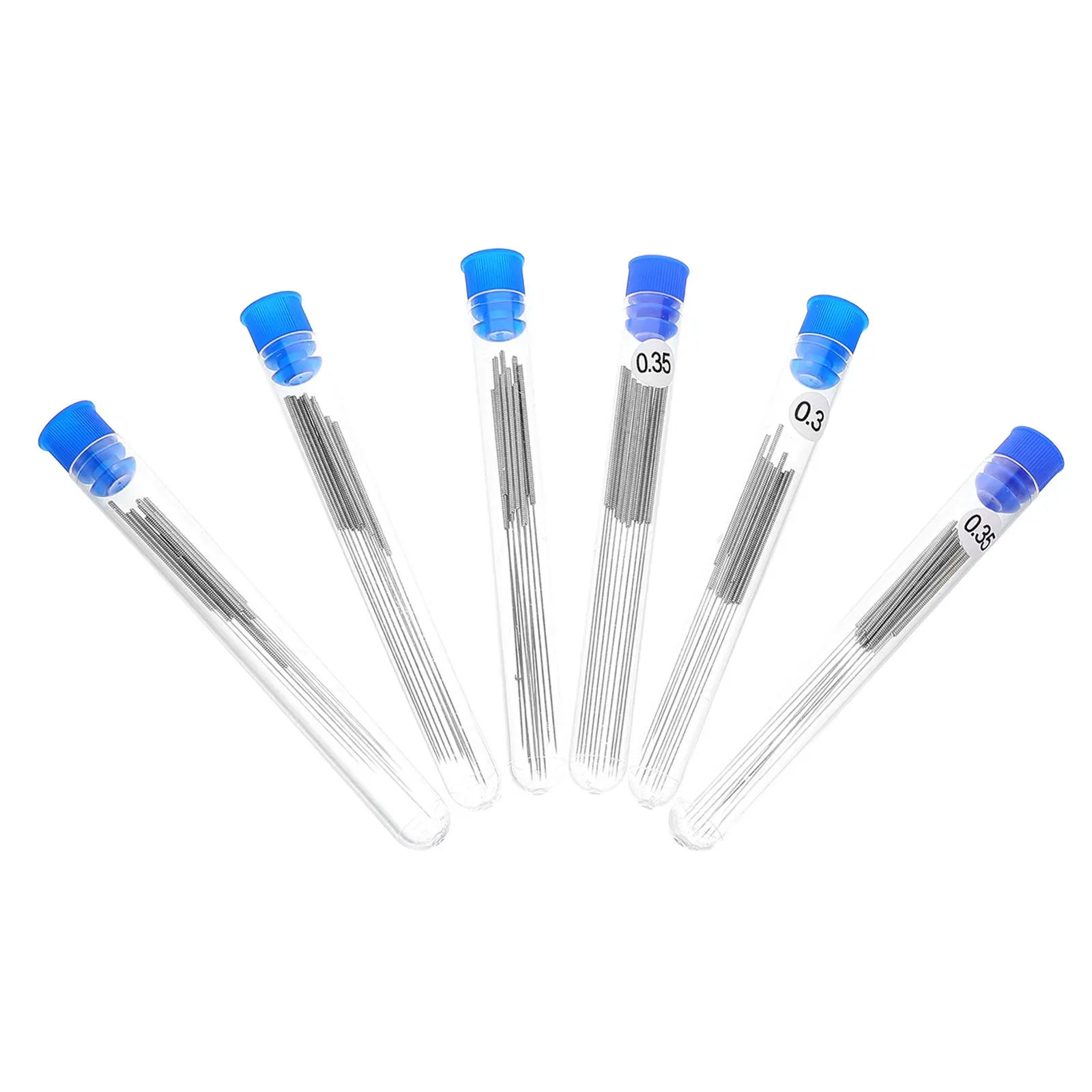 

60pcs Printer Needle Stainless Steel 0.3/0.35/0.4Mm Nozzle Cleaning Needles For 3D Printer Accessories Durable Replacement Tips