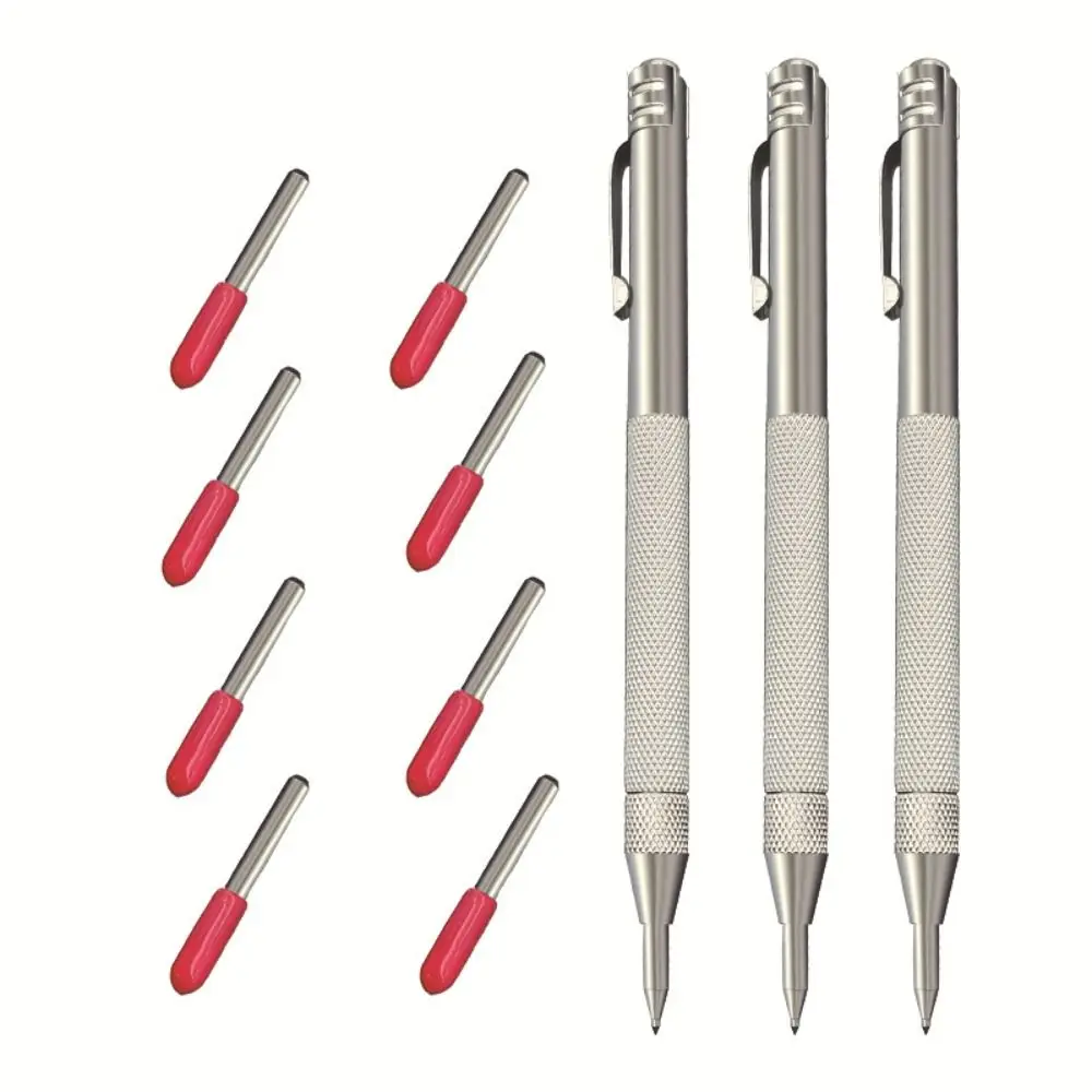 Magnetic Diamond Scribing Pen Durable Replaceable Tungsten Carbide Nib Stylus Pen Portable Dedicated Carbide Engraving Pen