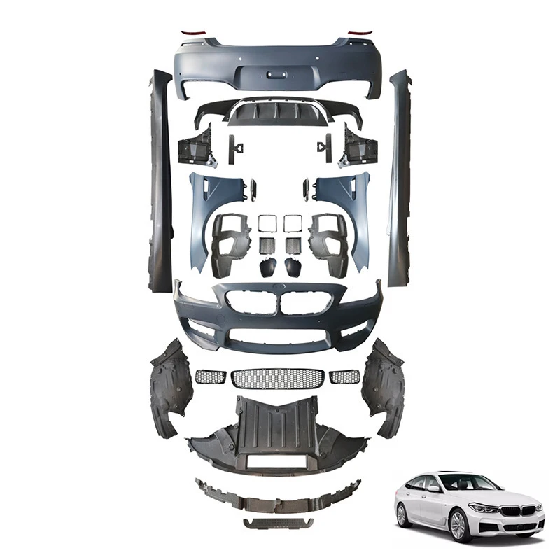 

Модернизация комплекта М6 Surround Kit, передний бампер, задний бампер в сборе, боковые юбки, центральный решетчатый корпус, комплект для 6 серий F06