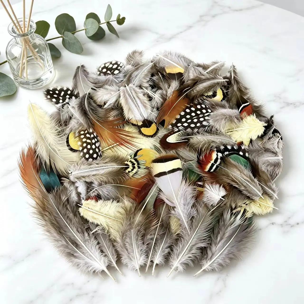 Wholesale Natural Pheasant Feather Plume Peacock Feather Craft Supplies for Jewelry Making DIY Holiday Wedding Decoration