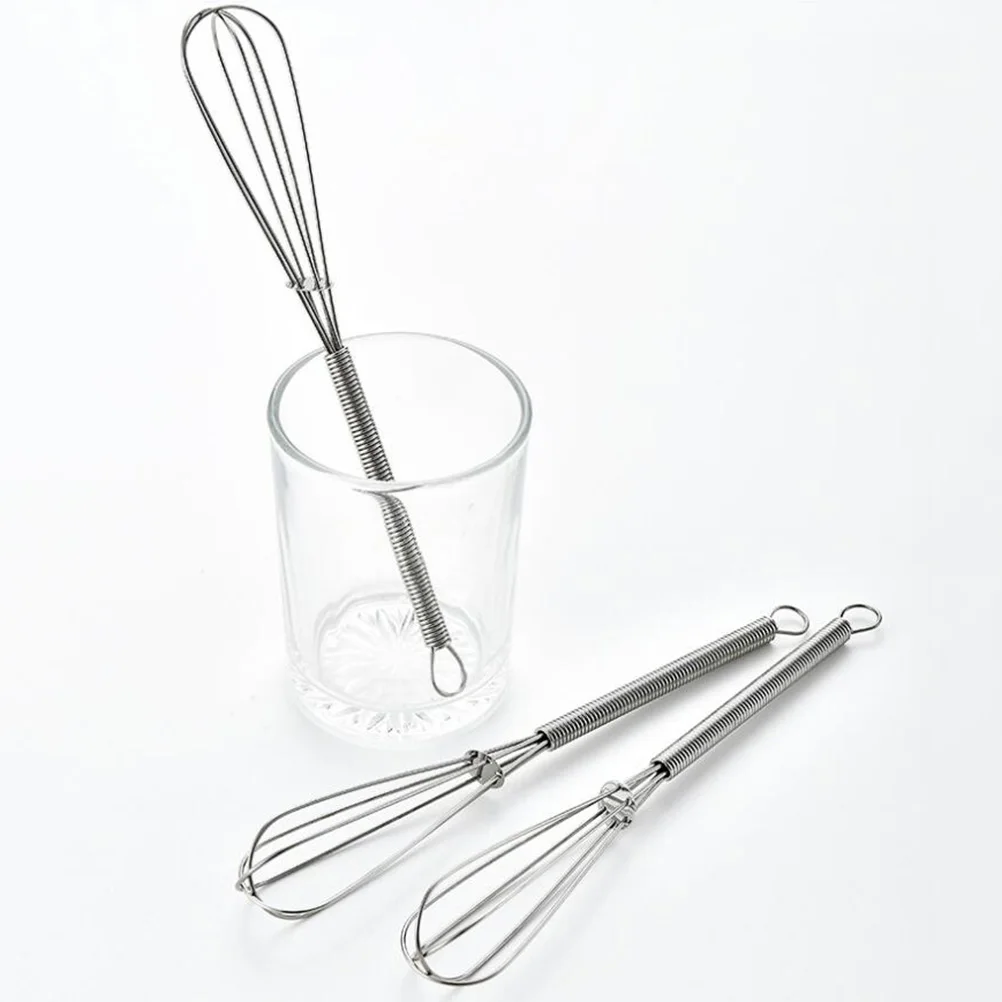 

6 Pcs Whisk Tools Egg Beater Stainless Steel Eggbeater Blender Mixer Cream