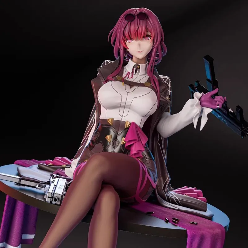 26CM Anime Game Honkai: Star Rail Kafka Sitting Model Toy Gift Collection Studio Version Aciton Figure Hentai Adult Toys