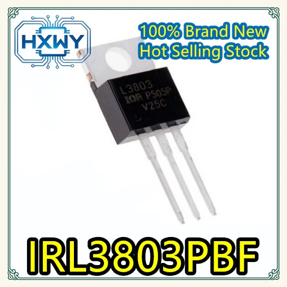 (5/50pcs) IRL3803PBF  IRL3803  L3803  TO-220 package  Brand new electronics  Hot seller  Fast dispatch