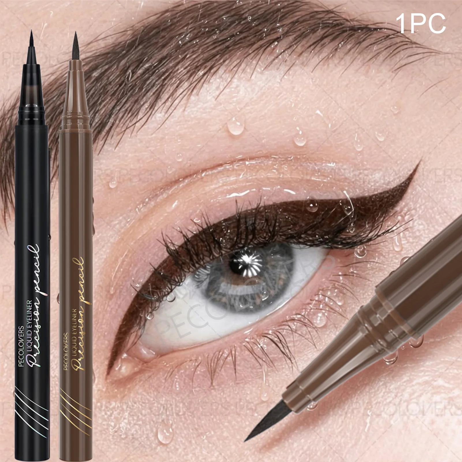 1PC Quickly Liquid Eyeliner,Ultra-Fine  Eyeliner Pen,Easy to Apply, Premium Quality Liquid Eyeliner Pen for Ladies
