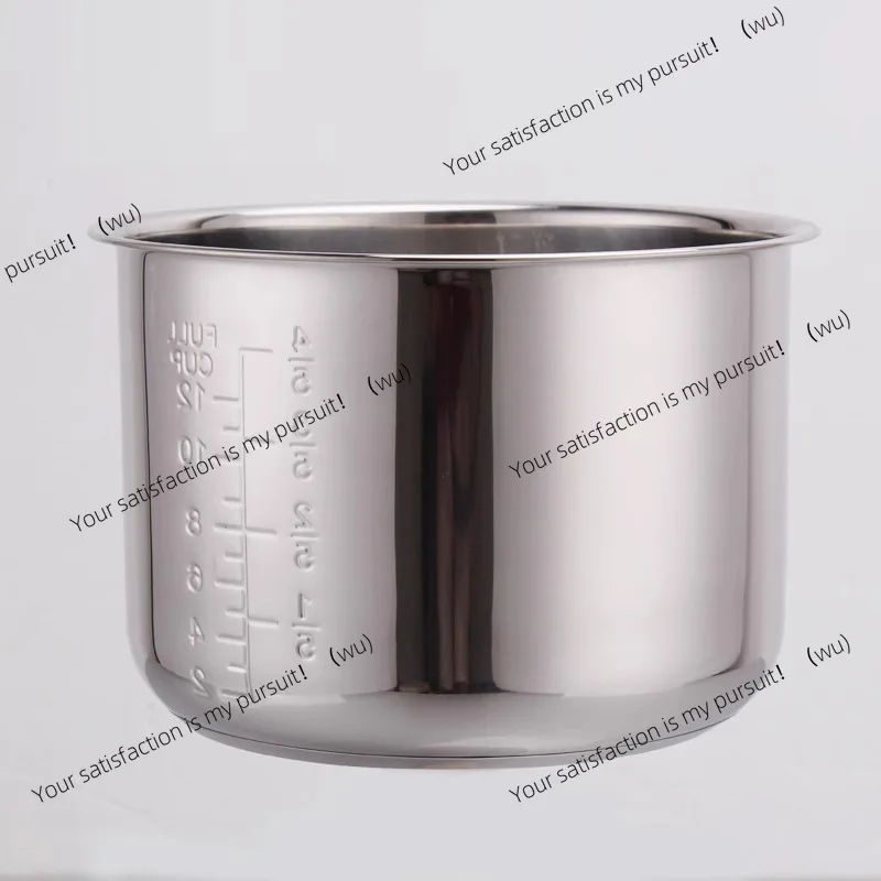 6L-165 304 food grade stainless steel electric pressure cooker inner tank bottom rice cooker bottom thickened inner tank
