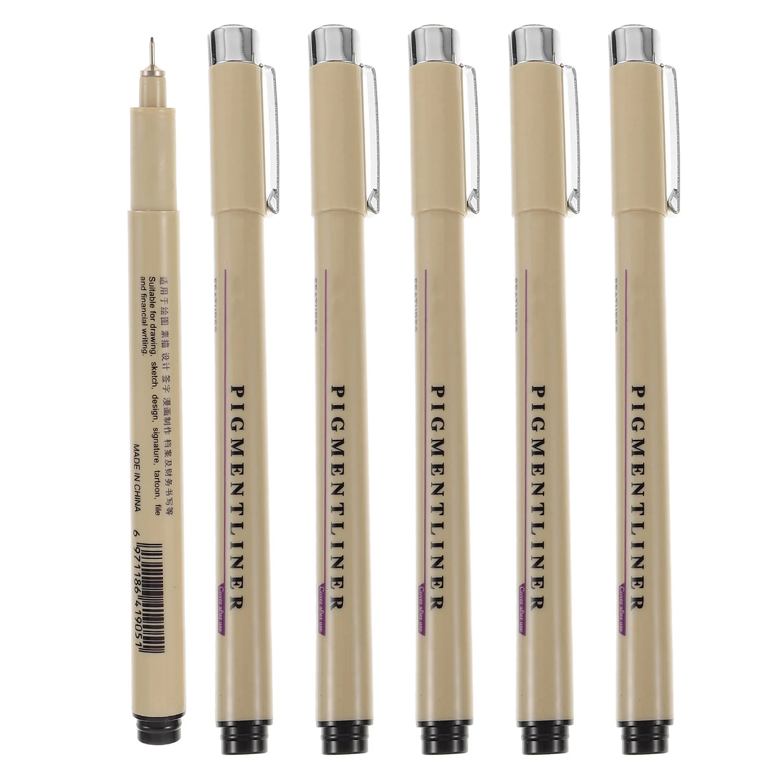 

12Pcs Waterproof Art Pens Smooth Writing for Professional Artists and Painters Artist Illustrations Pen