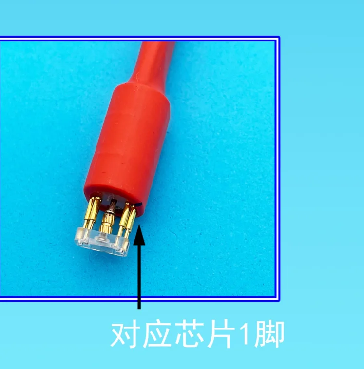 1pcs TSSop8 chip download burn write probe spring needle flash eeprom chip burner cable