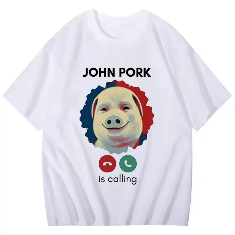 تي شيرت قوطي غير رسمي جون بورك يدعو الإجابة على المكالمات قميص الهاتف الرجال النساء مضحك الاتحاد الأوروبي حجم تي شيرت بلايز التي شيرت ملابس الشارع الشهير