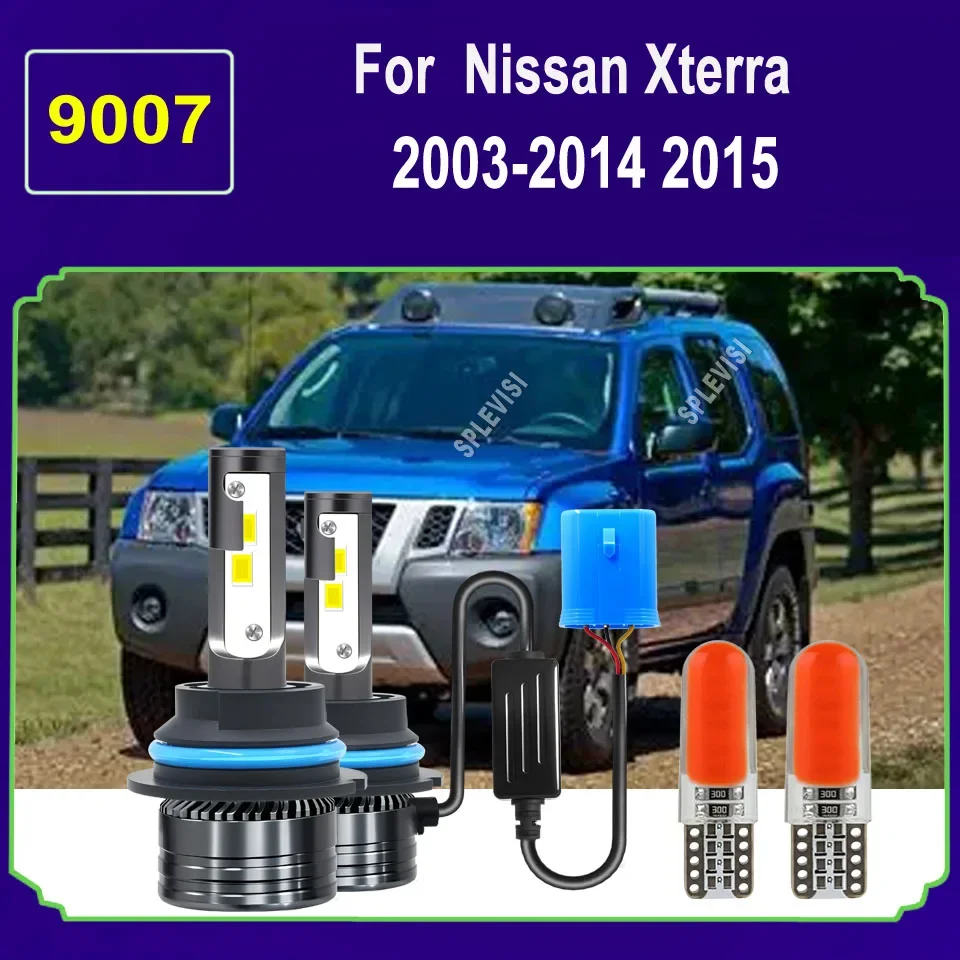 9007 HB5 LED 180W Headlight Kit - 180W 18000LM, 6000K, Stable Performance For Nissan Xterra 2003 2004 2005 2006 2007 2008-2015
