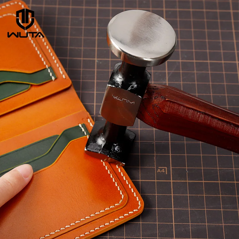 pour-outils-professionnels-de-maul-en-cuir-maillet-en-cuir-marteau-de-coupure-marteau-de-chasse-lisse-a-double-tete-en-acier-au-carbone