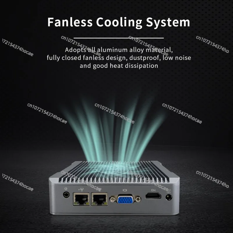 Embedded computer win 11 RJ45 DDR4 4g SSD 128G N5100 fanless embedded cartridge industrial mini computer
