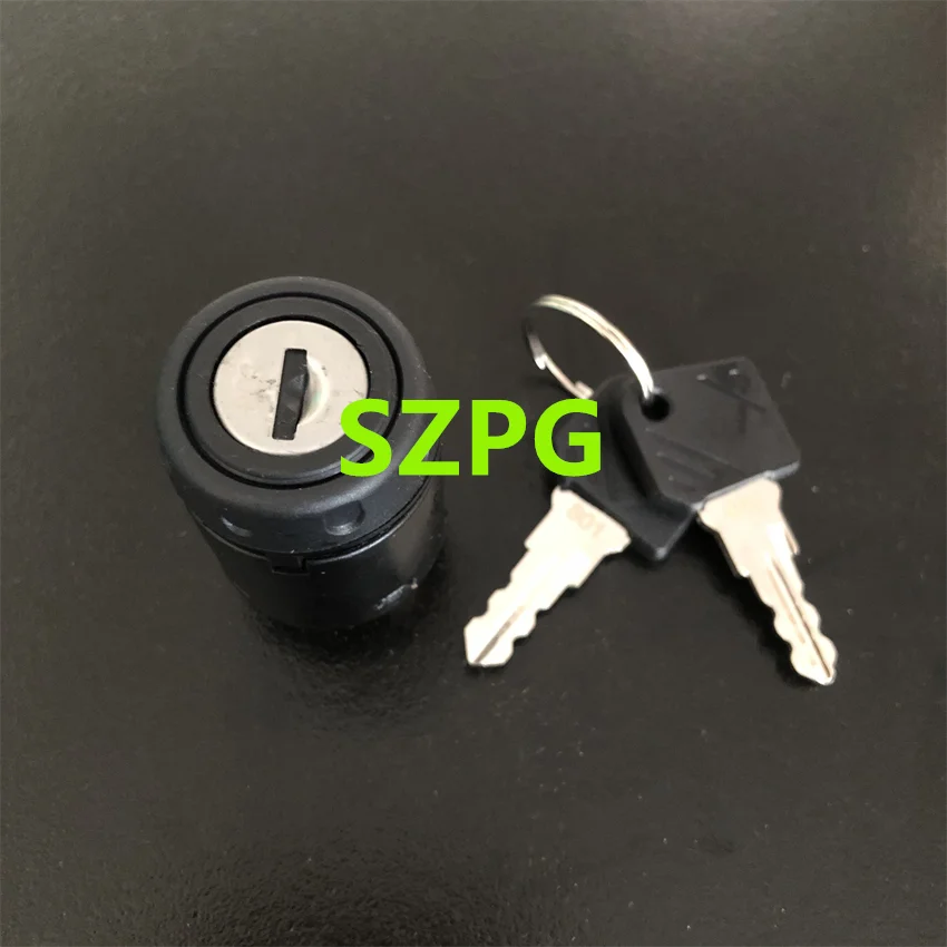 

801 Forklift Ignition Switch Plastic Material with 2 Keys Ignition Switch Assembly Start Lock Universal Power Switch Part