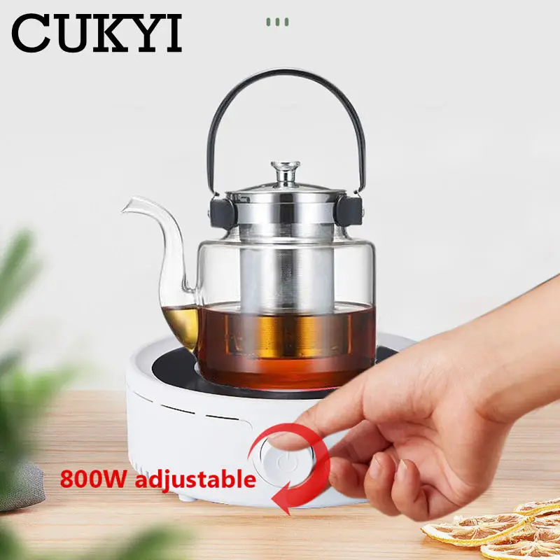 Electric Ceramic Stove Firepower adjustable Portable Tea Boiler Waterproof Stove Universal cookware Hotpot cooking Stove