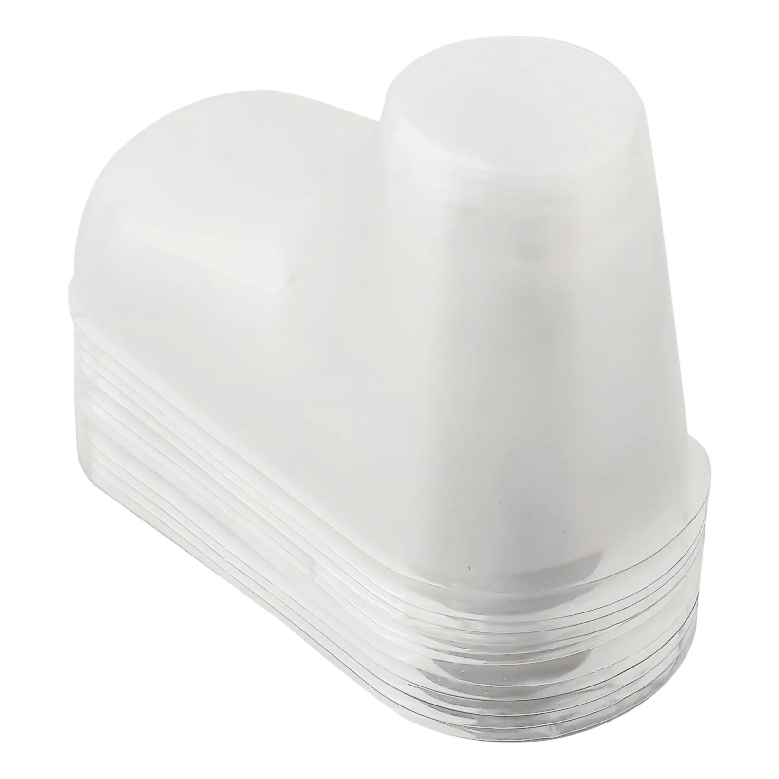 جودة عالية أحدث العلامة التجارية الجديدة متجر ملابس الطفل عرض المنزل الجوارب أحذية الطفل Bootie 10 قطعة/الحزمة البلاستيك الشفاف