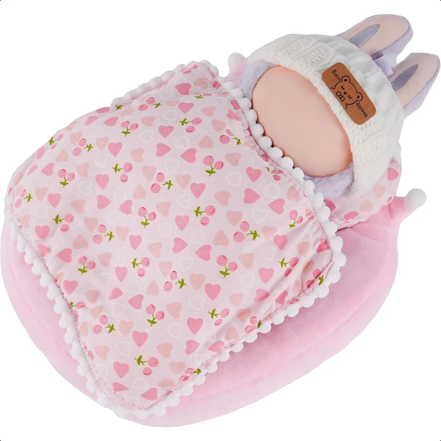 

Кровать для Labubu Кровать Диван Миниатюрная кроватка с подушкой и одеялом для кукольного сиденья 17 см Мебель для кукольного дома Аксессуары для спальни для лаборатории