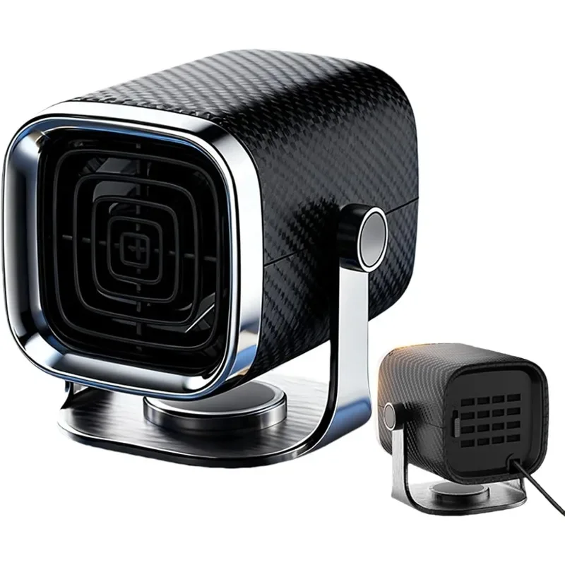 

12 В 24 В автомобильный обогреватель вентилятор электрический портативный двойного назначения отопление и охлаждение эффективный обогреватель лобового стекла антизапотеватель обогреватель