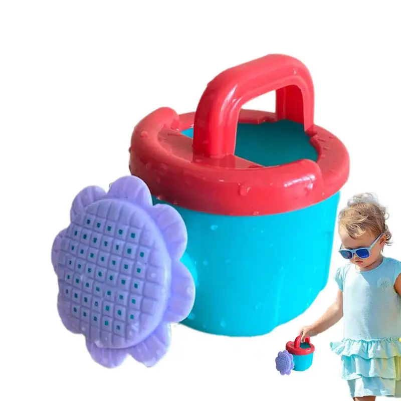 Water Cans For Children Beach Sand Playing Toy Mini Sunflower Shape Watering Can Child Bath Playing Game Fun Toy Supplies