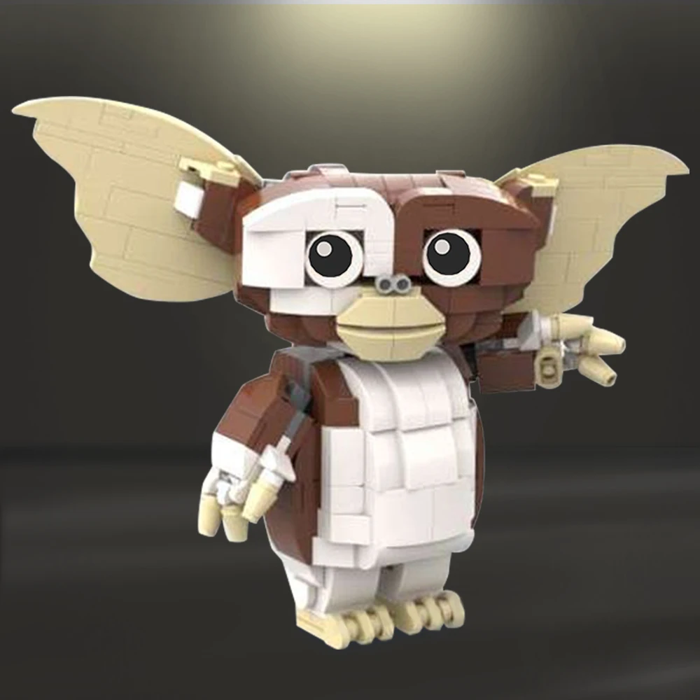 

Gobrick MOC Gizmo le Mogwai Gremlins Brickheadz фигурки кирпичи ужасная игра персонаж Набор строительных блоков игрушки для подарка