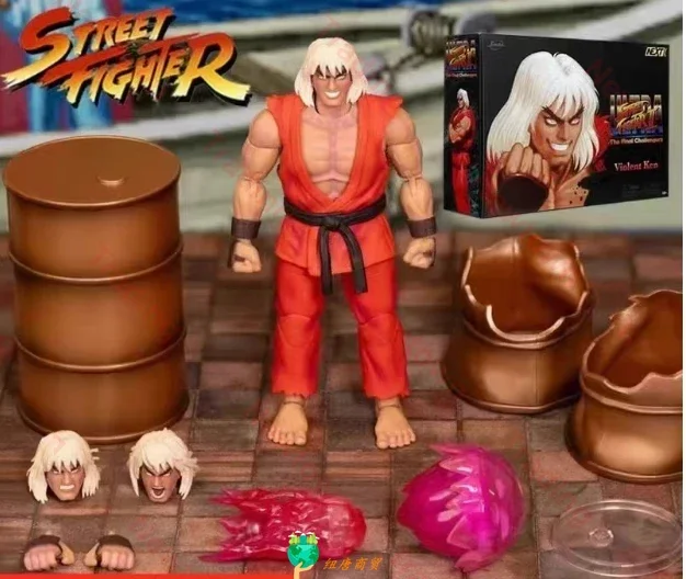 

В наличии JADA Street Fighter 1/12 Street Fighter Фигурка Гурье Gary Gami Dij Chunli Kenlong Фигурка Игрушечная модель