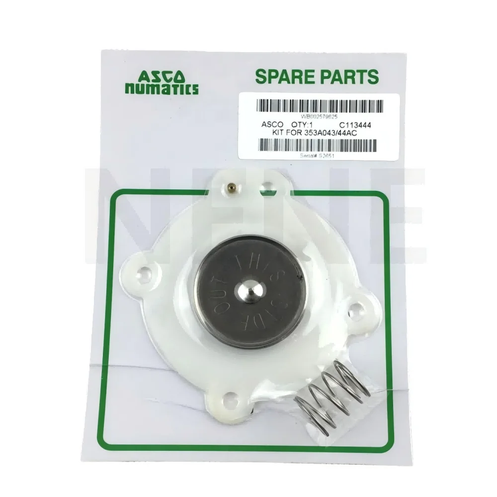 ASCO C113444 C113443 Diaphragm Repair Kit C140740 Nitrile/Viton For Pulse Valve SCG353A044 SCG353G133