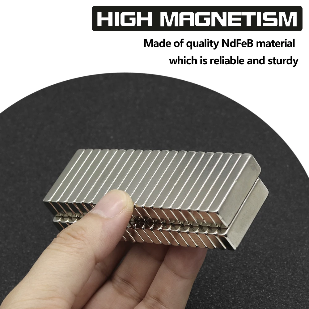 1~100Pcs 30x10x5mm N35 NdFeB Block Magnet Super Powerful Neodymium Magnets Strong Permanent Magnetic imanes 30*10*5