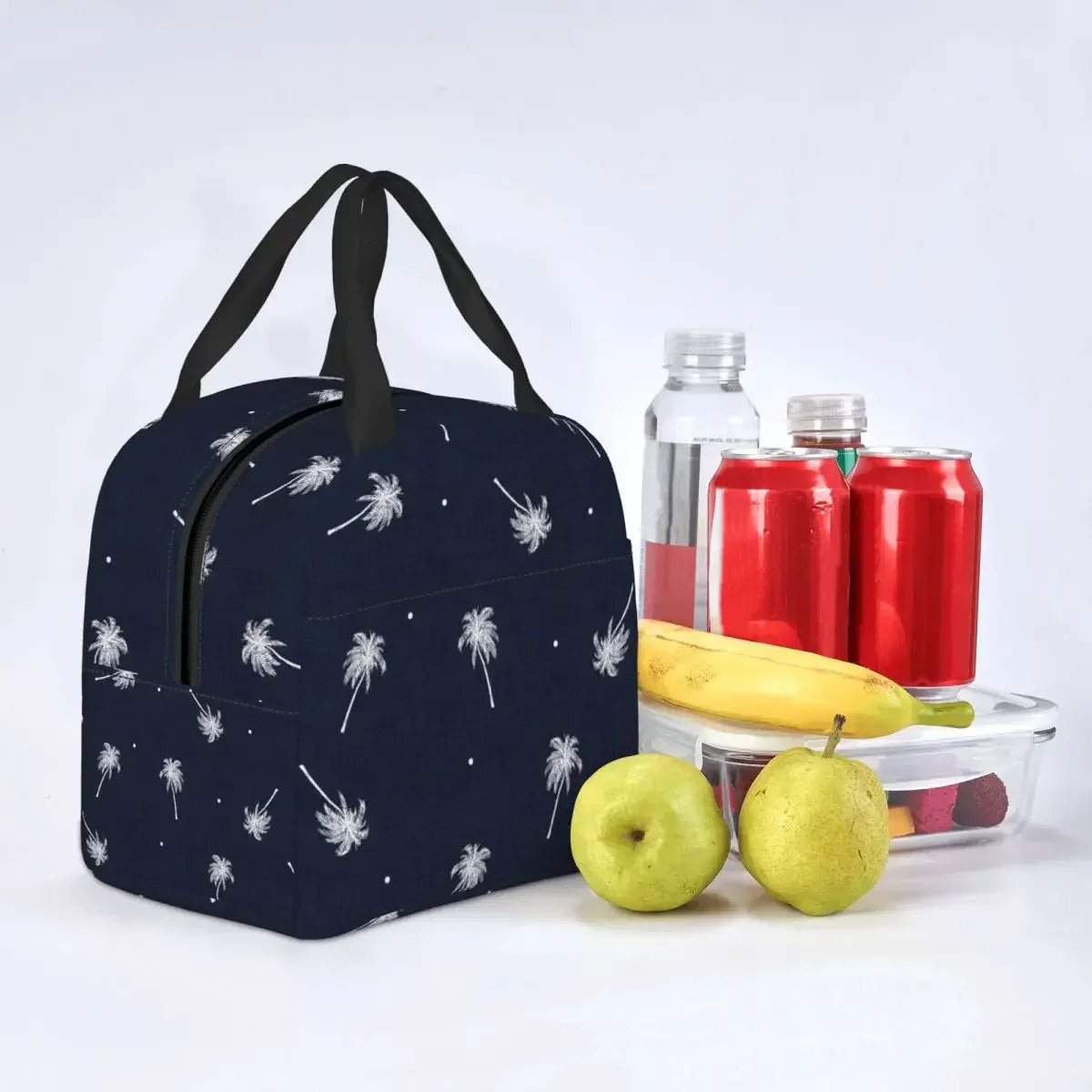 Sac à lunch pour femmes et enfants, glacière isotherme, fourre-tout en toile portable, stockage des aliments, pique-nique scolaire, AMP Tree