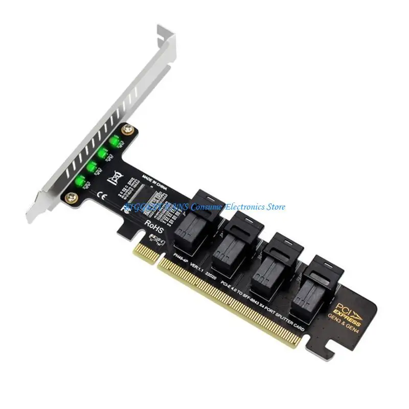 

PCI-E to NVME Expansion Card SFF-8639 PCIE SSD Adapter for Mainboard SFF-8643