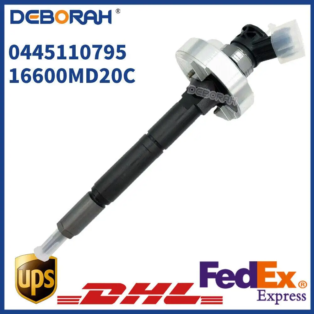 

0445110795 Fuel INJECTOR 0445110491 16600-MD20A for BOSCH Nissan MD20A engine