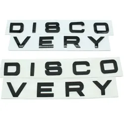 DISCOVERY Letter badge car stickers for Discovery engine cover logo hood emblem refit accessories rear trunk decoration decals