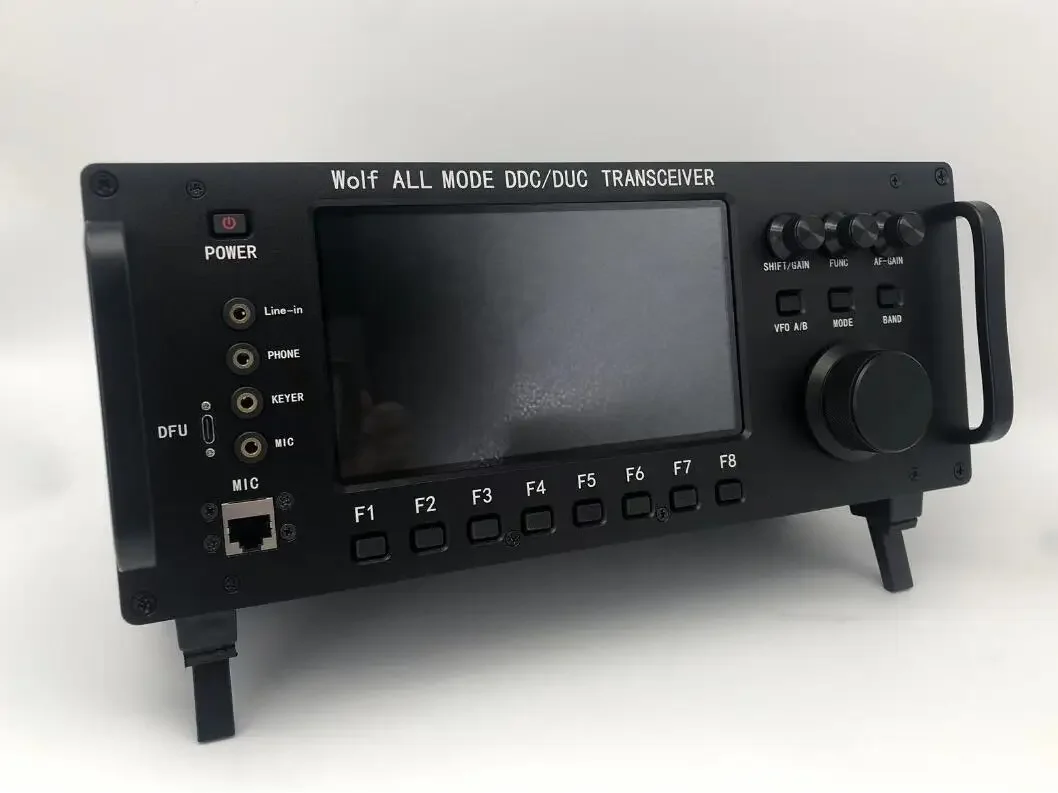 20W 0-750MHz Wolf All Mode DDC/DUC Transceiver Mobile Radio LF/HF/6M/VHF/UHF Transceiver for UA3REO with WIFI