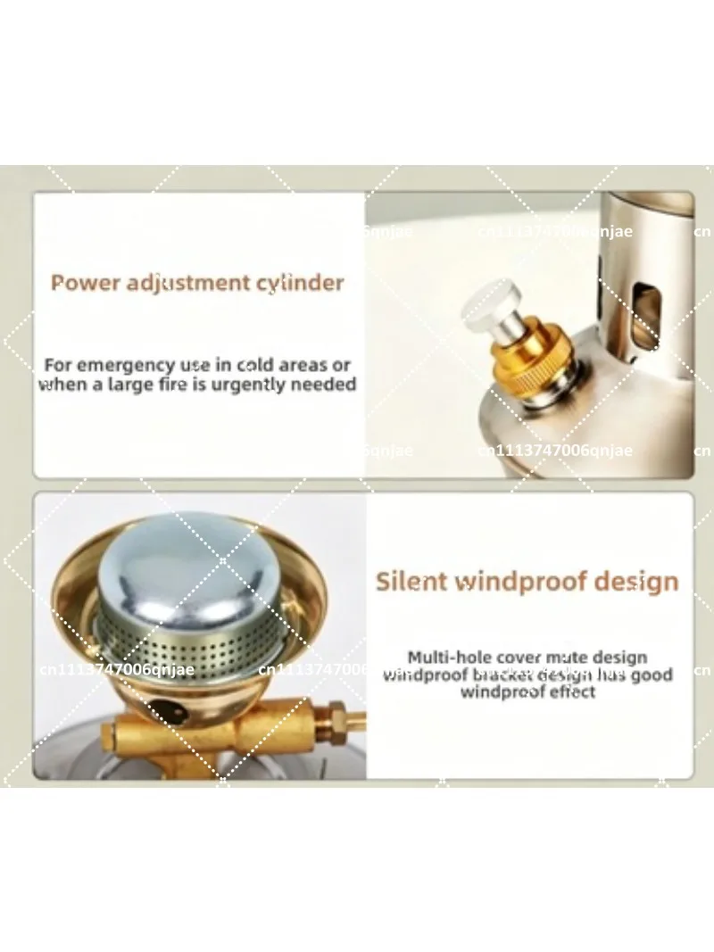 Outdoor Portable All-in-One Camping Stove for Picnic and Backyard Cooking