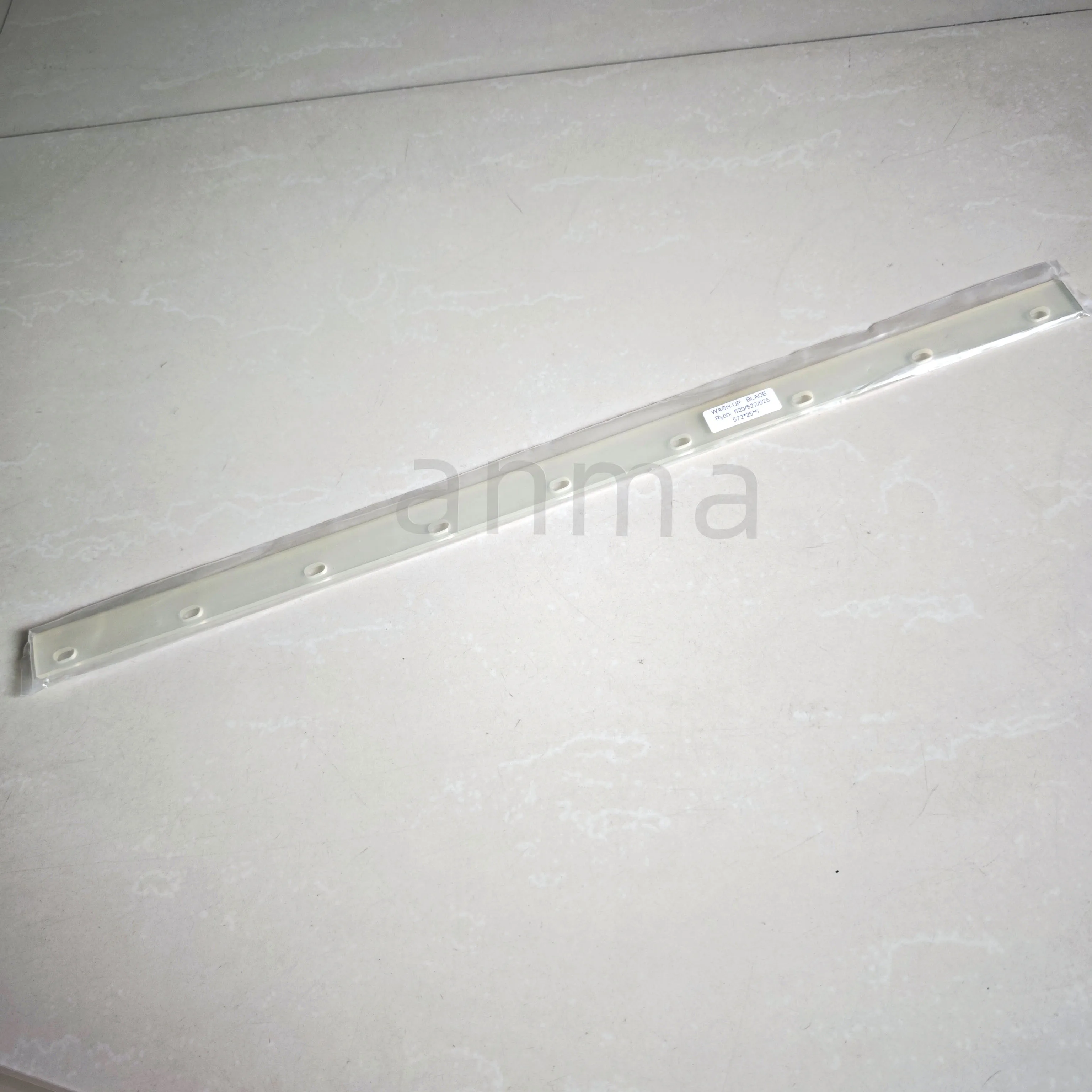 2pcs Ryobi 520/522/525 Wash Up Blade 9 Holes for Printing Machine Parts 572x25x5mm