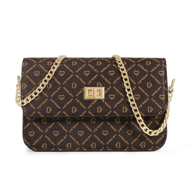 حقيبة كروس بودي برسومات حروف للنساء ، محفظة طويلة أنيقة ، محفظة مخلب ، جيوب متعددة السحاب #6